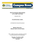 Campus News November 3, 2006
