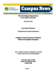 Campus News April 13, 2007