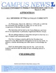 Campus News March 5, 1993 by La Salle University