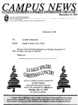 Campus News December 8, 1995