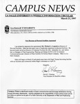Campus News March 21, 1997 by La Salle University