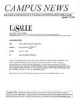 Campus News April 17, 1998 by La Salle University