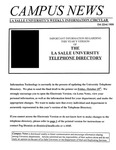 Campus News October 22, 1999 by La Salle University