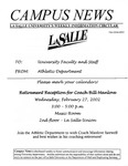 Campus News February 22, 2002 by La Salle University