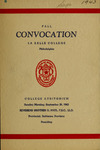 Fall Convocation 1943