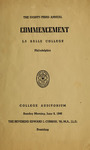 The Eighty-Third Annual Commencement 1946