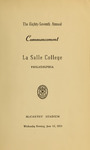 The Eighty-Seventh Annual Commencement 1950