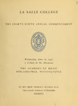 The Eighty-Ninth Annual Commencement 1952