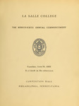 The Ninety-Fifth Annual Commencement 1958