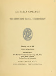 The Ninety-Ninth Annual Commencement 1962