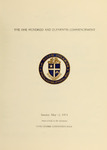 The One Hundred and Eleventh Commencement 1974