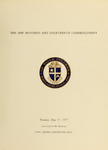 The One Hundred and Fourteenth Commencement 1977