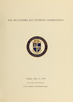 The One Hundred and Fifteenth Commencement 1978
