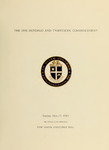 The One Hundred and Twentieth Commencement 1983