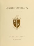 Commencement One Hundred and Forty-Sixth Year 2009 by La Salle University