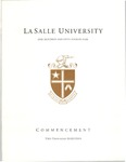 Undergraduate Commencement One Hundred and Fifty-Fourth year 2017 by La Salle University