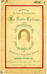 Seventh Annual Commencement 1874