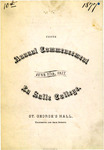 Tenth Annual Commencement 1877