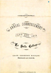 Eleventh Annual Commencement 1878