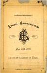 Thirteenth Annual Commencement 1880