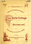 Twenty-First Annual Commencement 1888