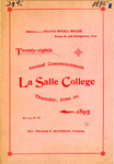Twenty-Eighth Annual Commencement 1895