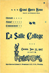 Thirtieth Annual Commencement 1897