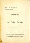 Thirty-Sixth Annual Commencement 1903
