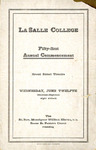 Fifty-First Annual Commencement 1918