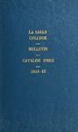 La Salle College Catalogue 1914-1915