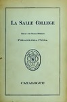 La Salle College Catalogue 1922-1925