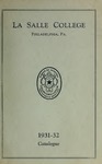 La Salle College Catalogue 1931-1932