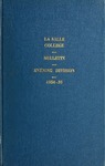 La Salle College Evening Division Bulletin Announcement 1958-1959
