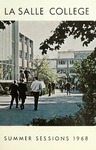 La Salle College Bulletin Summer Sessions 1968 by La Salle University