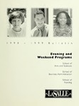 La Salle University Undergraduate Evening and Weekend Programs Bulletin 1998-1999