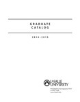 La Salle University Graduate Catalog 2014-2015
