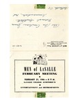 Men of La Salle News, February 1946 by La Salle University