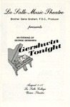 Gershwin Tonight