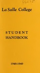 La Salle College Student Handbook 1948-1949