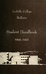 La Salle College Bulletin Student Handbook 1968-1969 by La Salle University