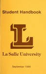 La Salle University Student Handbook 1986-1987 by La Salle University