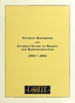 Student Handbook and Student Guide to Rights and Responsibilities 2003-2004