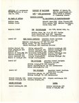 District of Baltimore 1952-1953 Assignments