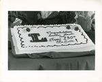 A Cake Celebrating Brother Joseph Burke's Inauguration