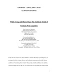 White Cong and Black Clap: The Ambient Truth of Vietnam War Legendry by John S. Baky